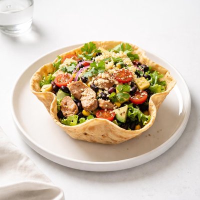 Image of Mexican Salad in a Tortilla Ww 6 Pts