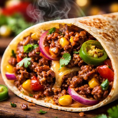 Image of Mexican Spicy Beef Tortilla