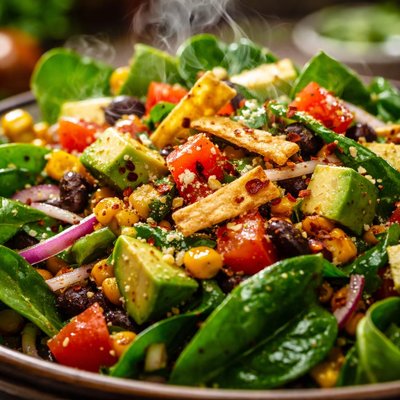 Image of Mexican Spinach Salad
