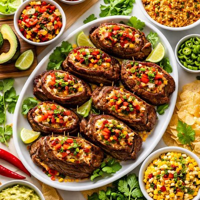 Image of Mexican Stuffed Beef Fillets