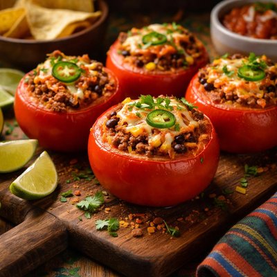 Image of Mexican Stuffed Tomatoes