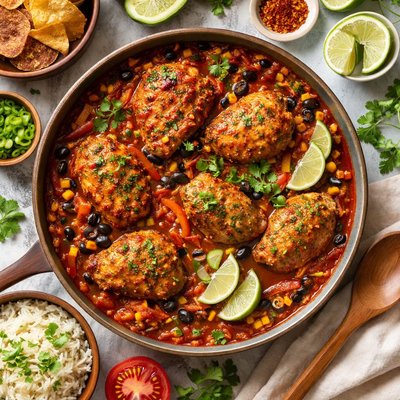 Image of Mexican Style Chicken Cacciatore