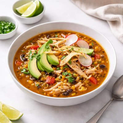 Image of Mexican Style Chicken Soup