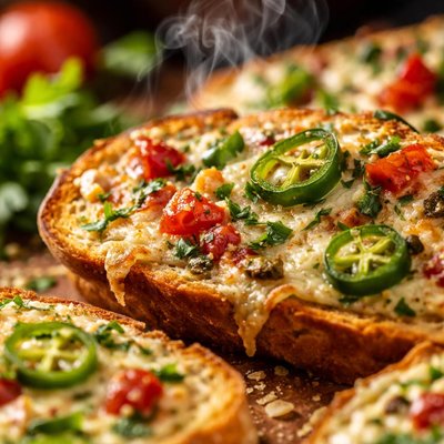 Image of Mexican Style Garlic Bread