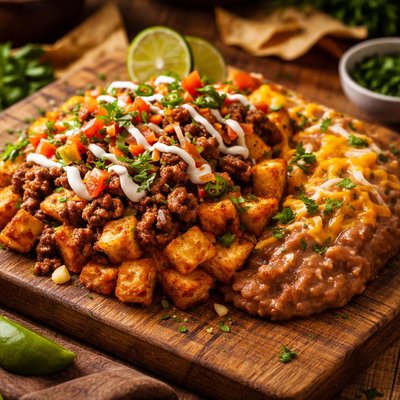 Image of Mexican Taters and Beans