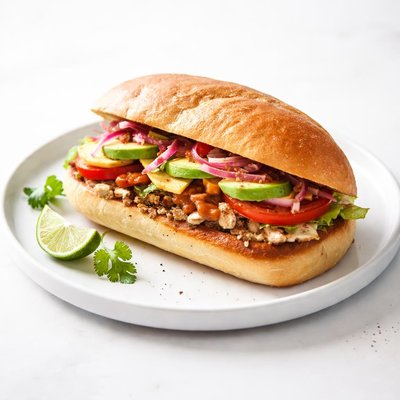 Image of Mexican Torta Sandwich