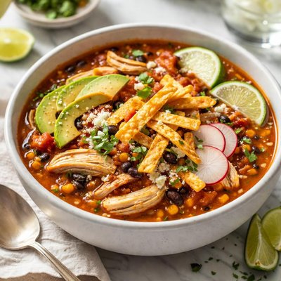 Image of Mexican Tortilla Chicken Soup
