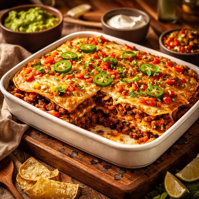 Image of Mexican Tortilla Layered Casserole