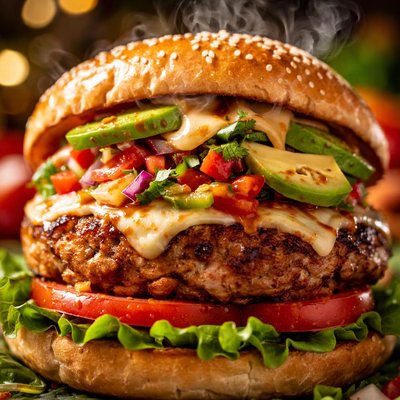 Image of Mexican Turkey Burgers