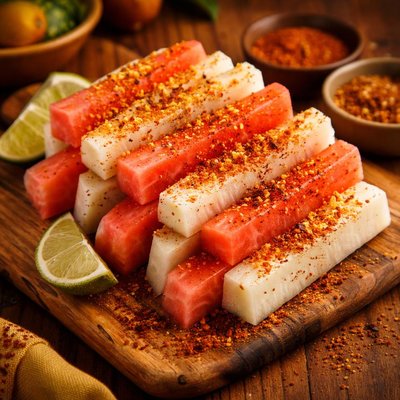 Image of Mexican Watermelon Jicama Appetizer