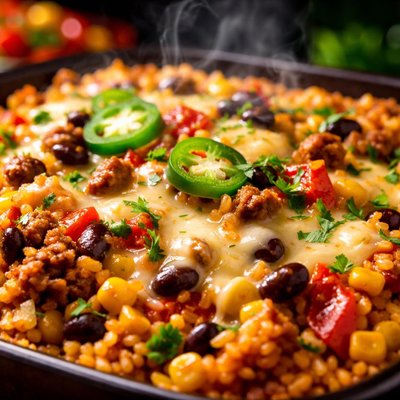 Image of Mexican Yellow Rice Casserole