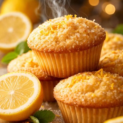 Image of Meyer Lemon Muffins