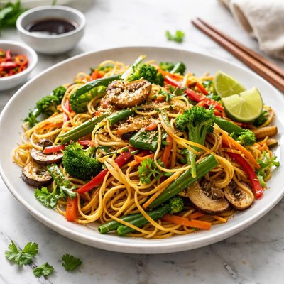 Image of Mi Xao Rau Cai