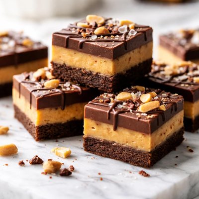 Image of Micro Chocolate Peanut Butter Squares