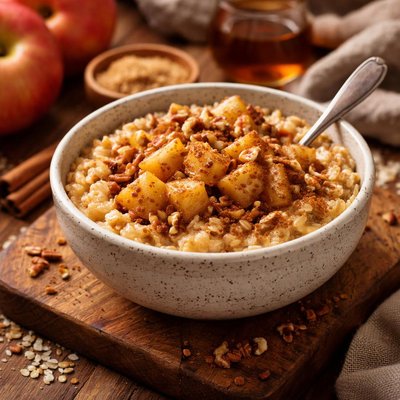 Image of Microwave Apple Pie Oatmeal