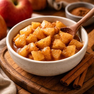 Image of Microwave Apples and Cinnamon for Small Children