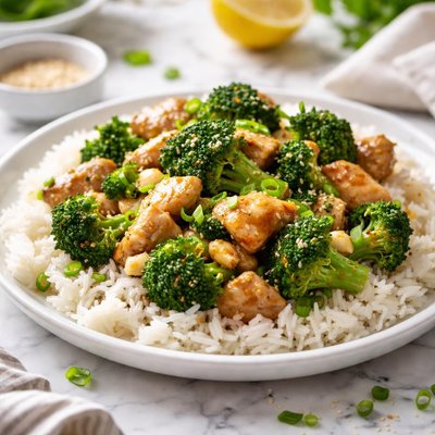 Image of Microwave Broccoli Chicken Main Dish