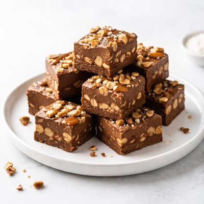 Image of Microwave Candy Bar Fudge