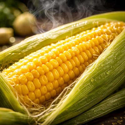 Image of Microwave Corn on Cob in Husk