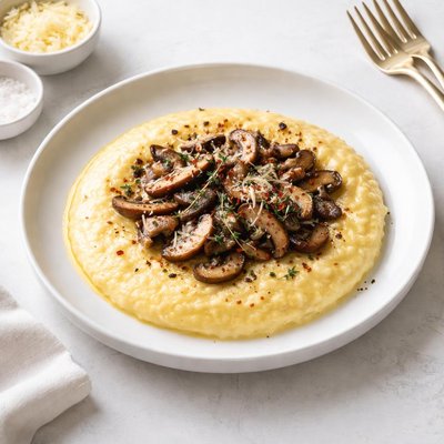 Image of Microwave Polenta for Two