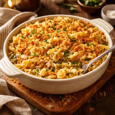 Image of Microwave Tuna Noodle Casserole