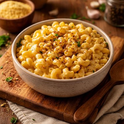 Image of Microwave Vegan Mac Cheese