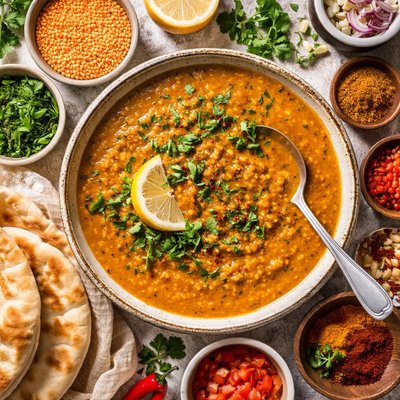 Image of Mid Eastern Orange Lentil Soup