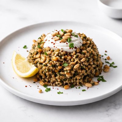 Image of Middle Eastern Barley Lentil Rice Casserole