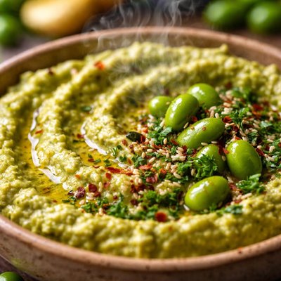 Image of Middle Eastern Edamame Dip