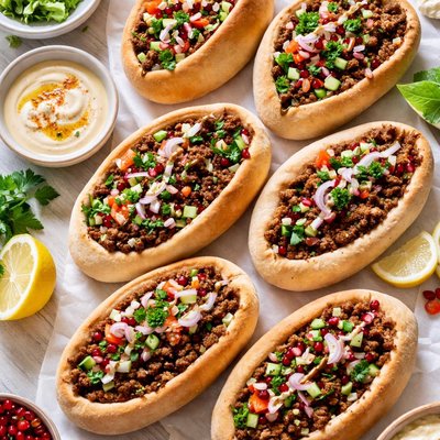 Image of Middle Eastern Kibbeh Pitas