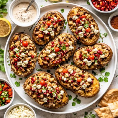 Image of Middle Eastern Twice Baked Potatoes