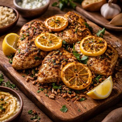Image of Mideastern Lemon Chicken