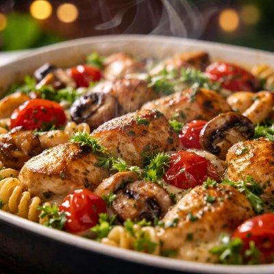 Image of Midgnight Garden Chicken Casserole
