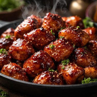 Image of Midwestern Barbecued Chicken Bites