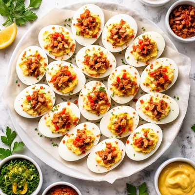 Image of Midwestern Style Deviled Eggs