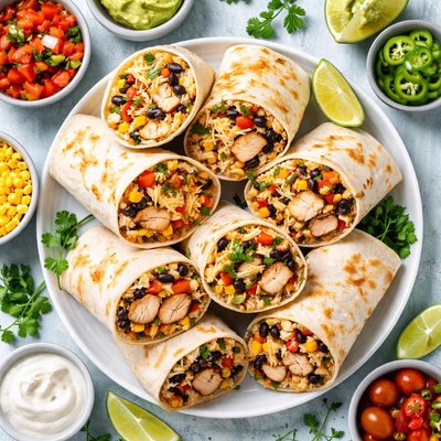 Image of Mild Chicken Burritos