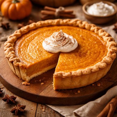Image of Milder Pumpkin Pie