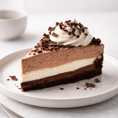 Image of Mile High Chocolate Cream Cheese Pie