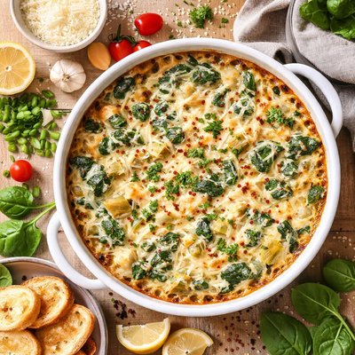 Image of Milestone Hot Artichoke Spinach Dip