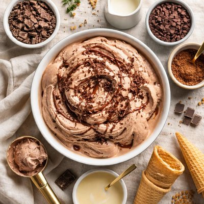 Image of Milk Chocolate Ice Milk