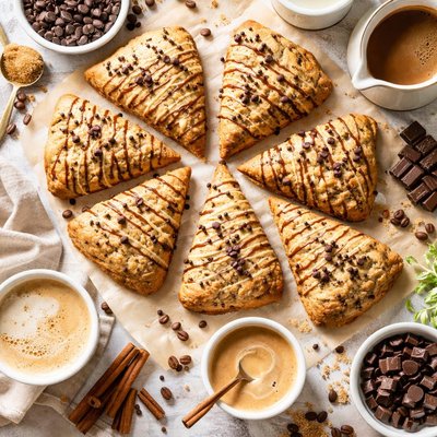 Image of Milk Chocolate Latte Scones