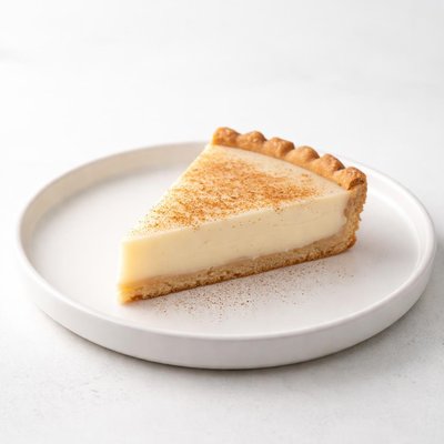 Image of Milk Tart with a Baked Crust