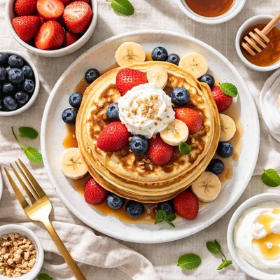 Image of Milky Wholesome Pancakes