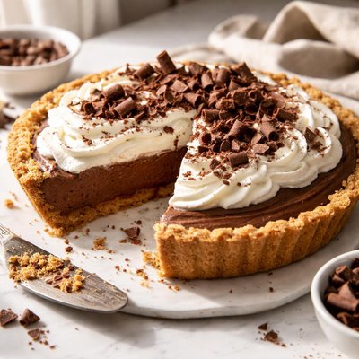 Image of Miller Rhoads Chocolate Silk Pie