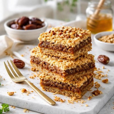Image of Millet and Oat Date Squares