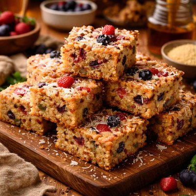 Millet Fruit Squares Delicious and Allergy Free Recipe