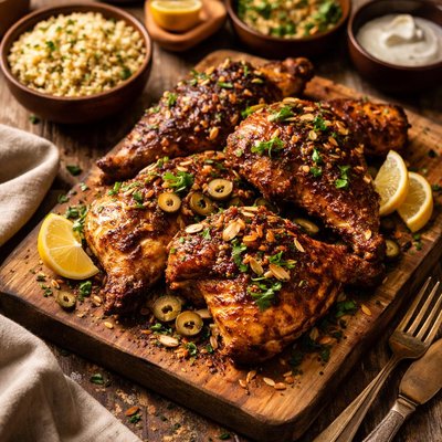 Image of Million Dollar Chicken Moroccan Style