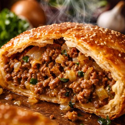 Image of Mince Onion Pie