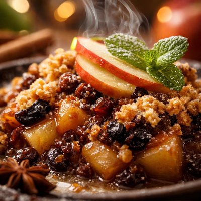 Image of Mincemeat and Apple Dessert