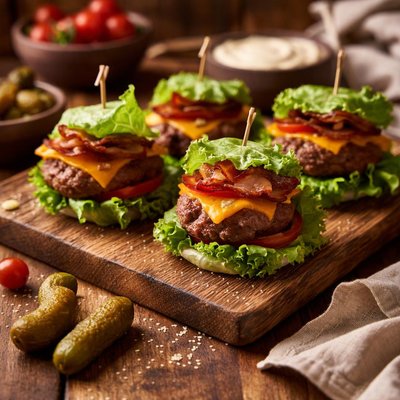 Image of Whole30 Mini Beef Burgers